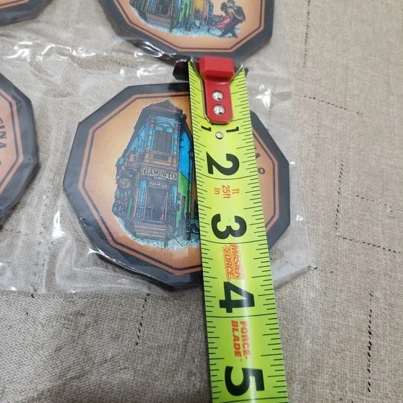 Argentina La Boca Caminito Buenos Aires Drink Beer Coasters Set of 6 Tango Jokas - Picture 7 of 8